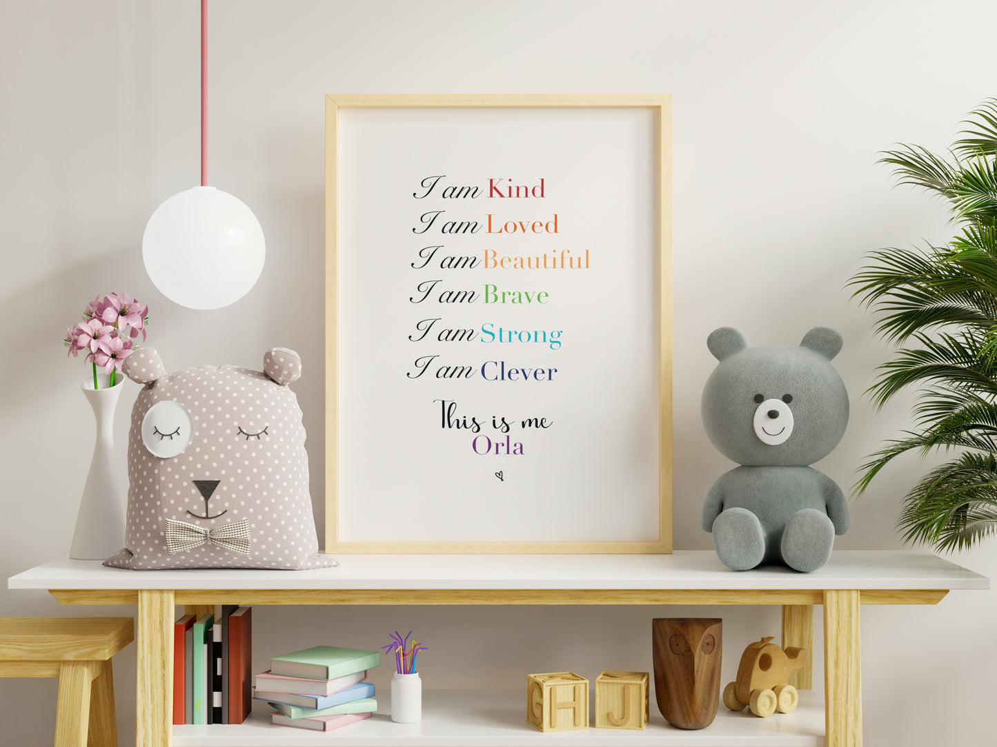 Kids Positive Affirmation Print