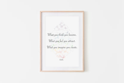 Buddha Quote Prints