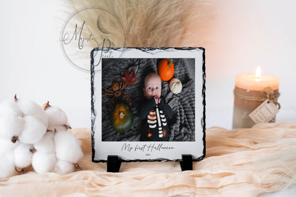 Personalised Photo Slate Square